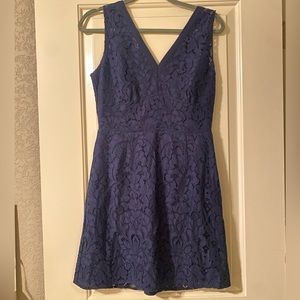 BB Dakota Blue Lace Dress